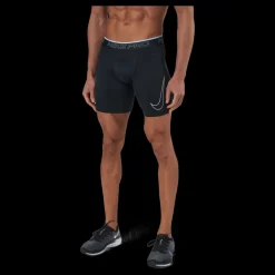 Nike Pro Dri-FIT Men's Shorts BLACK/WHITE Svart Discount