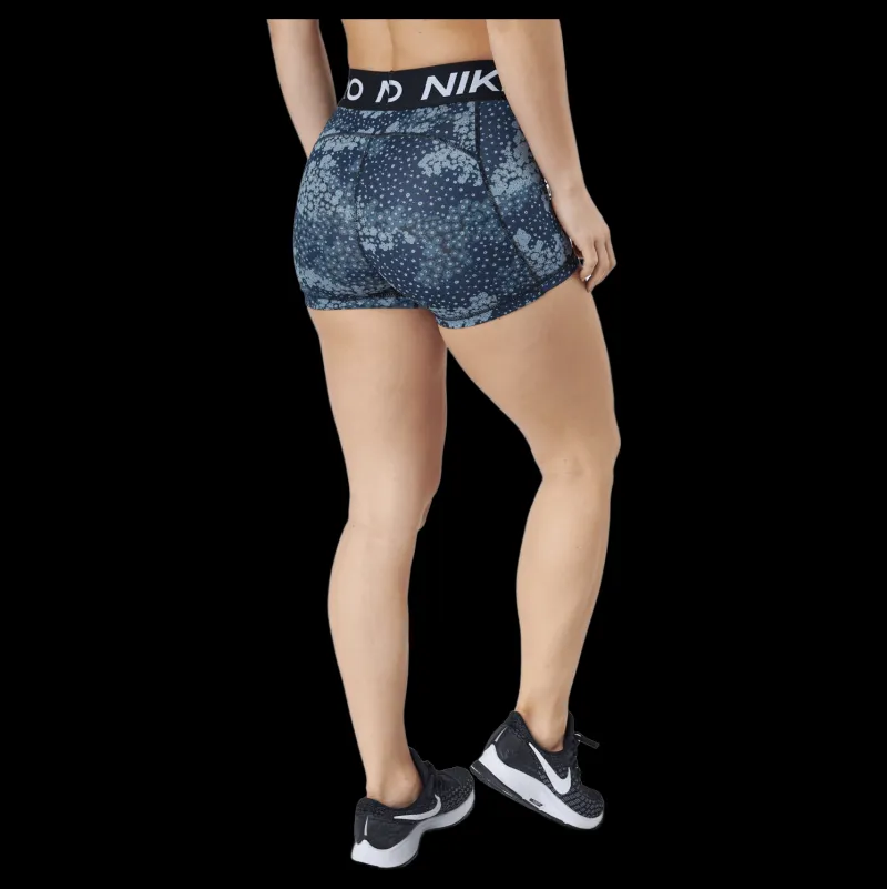 Best Nike Pro Dri-fit Women's 3" Pr Aviator Grey/black/white Svart, Grå och Vit