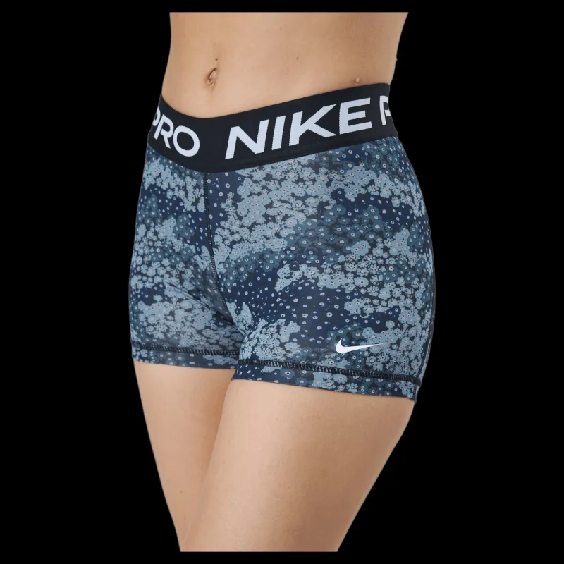 Best Nike Pro Dri-fit Women's 3" Pr Aviator Grey/black/white Svart, Grå och Vit