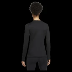 Best Nike Pro Therma Crew Black/Grey Svart