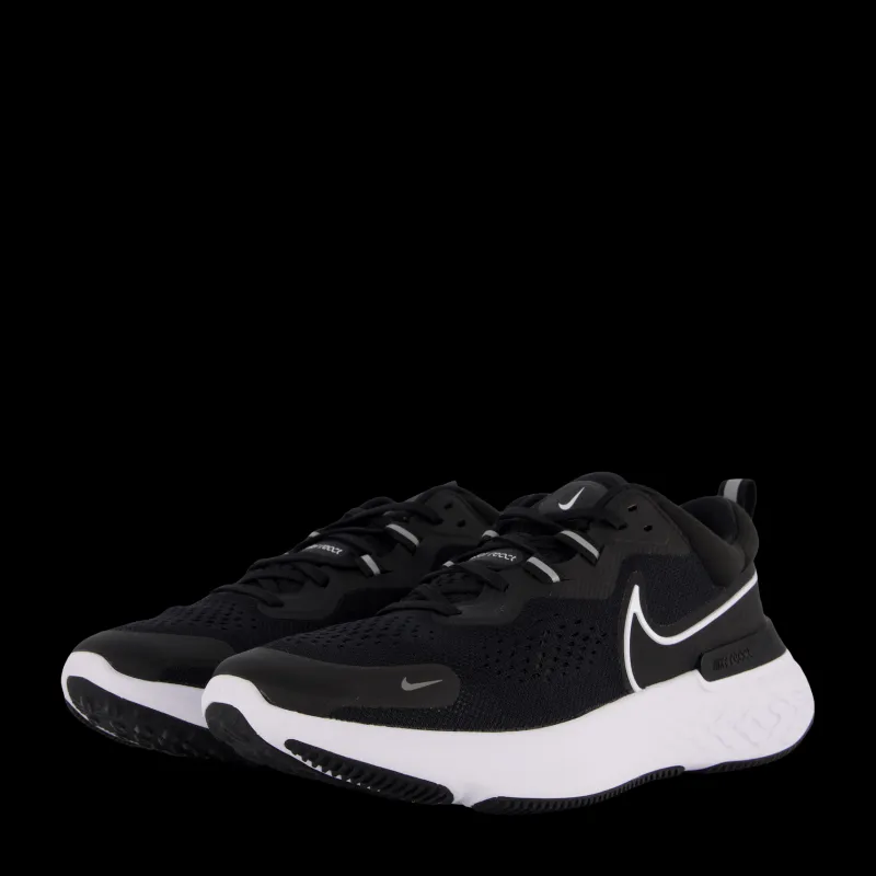 Nike React Miler 2 Black/smoke Grey/white Svart Online