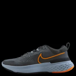 Hot Nike React Miler 2 Men's Road Medium Ash/kumquat-black-wolf Svart och Grå