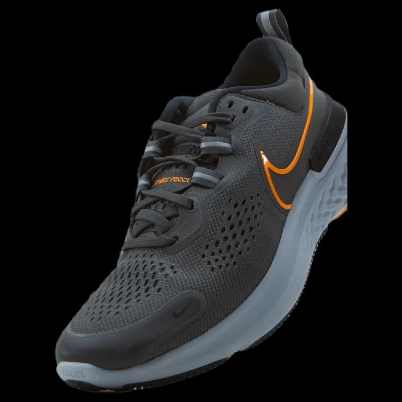 Hot Nike React Miler 2 Men's Road Medium Ash/kumquat-black-wolf Svart och Grå