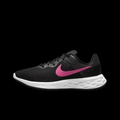 Nike Revolution 6 Women's Runn Black/hyper Pink-iron Grey Svart Online