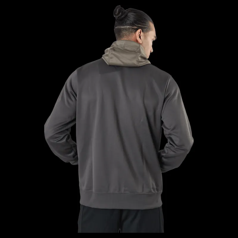 Best Nike Sportswear Men's Full-zip Medium Ash/olive Grey/white Grå