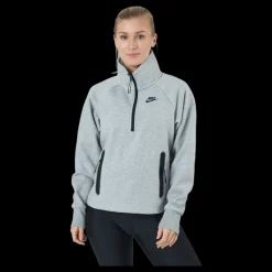 Nike Sportswear Tech Fleece Wo Dk Grey Heather/black Grå