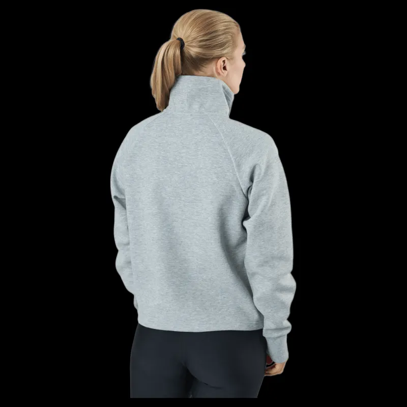 Nike Sportswear Tech Fleece Wo Dk Grey Heather/black Grå