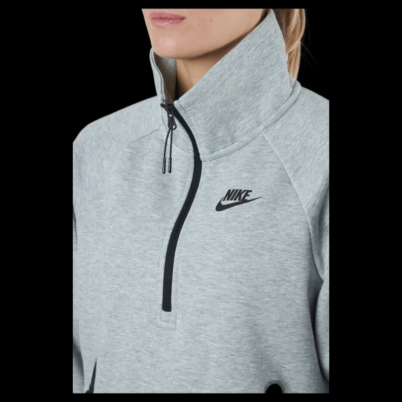 Nike Sportswear Tech Fleece Wo Dk Grey Heather/black Grå