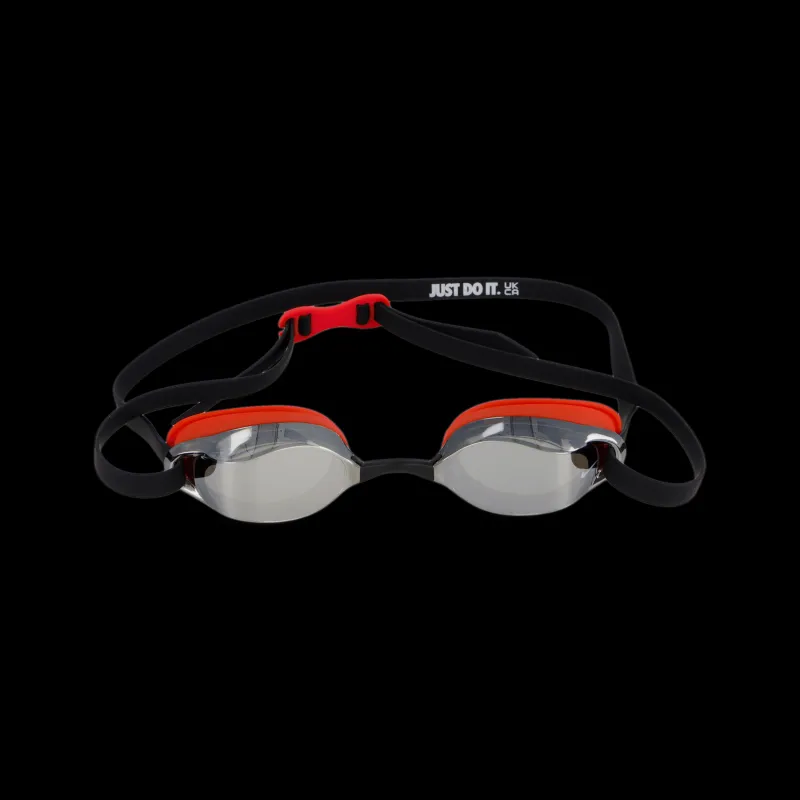 Discount Nike Swim Nike U Legacy Mirrored Goggle Red Black Svart och Röd