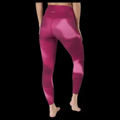 New Nike Yoga Dri-fit Women's 7/8 Cosmic Fuchsia/iron Grey Rosa
