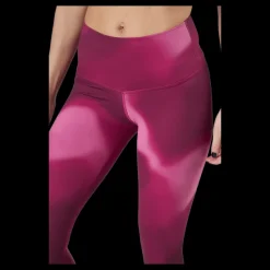 New Nike Yoga Dri-fit Women's 7/8 Cosmic Fuchsia/iron Grey Rosa