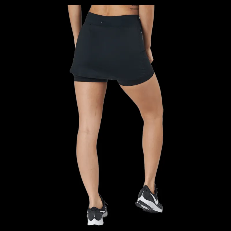 Nike Court Dri-FIT Victory Women's Tennis Skirt BLACK/WHITE Svart Outlet