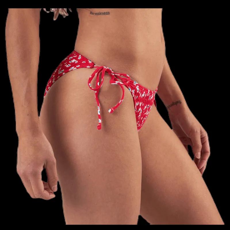 Pieces Nikita Bikini Brief Red Röd Hot