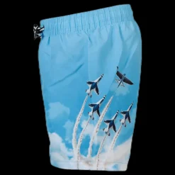 Molo Niko Swim Shorts Blue Blå Outlet