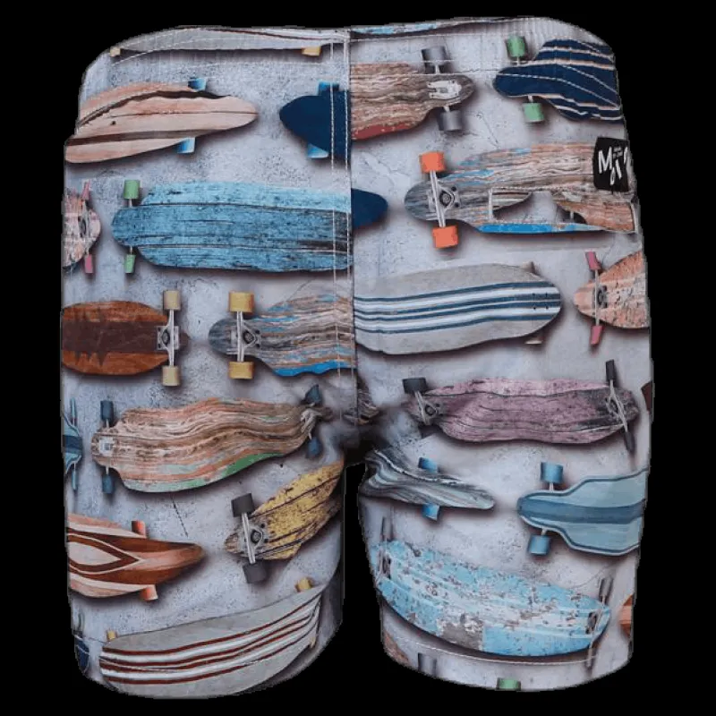 Molo Niko Swim Shorts Patterned Mönstrad Online