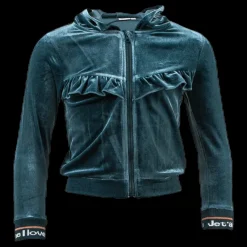 New Name It Nille Vel Card W Hood Green Grön