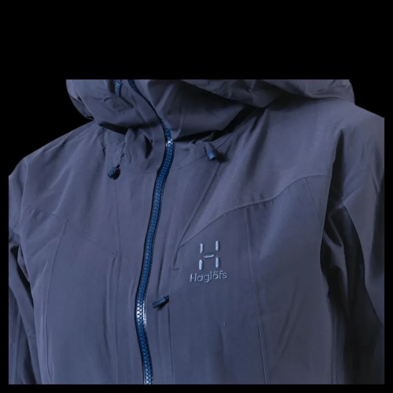 Hot Haglöfs Niva Insulated Parka Blue Blå