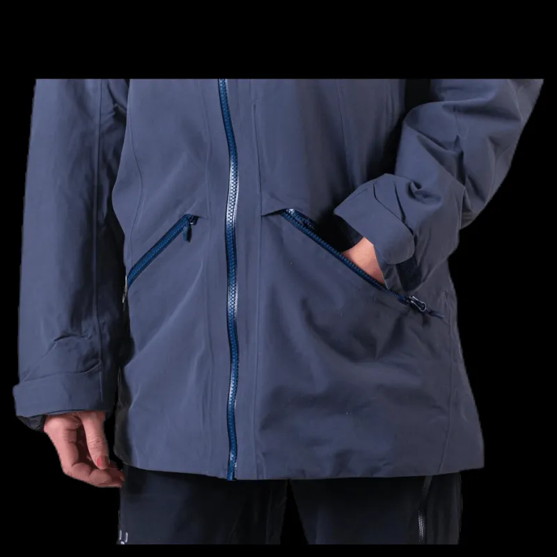 Hot Haglöfs Niva Insulated Parka Blue Blå