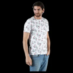 Hot Jack & Jones Nizzen Tee Ss Crew Neck White Vit