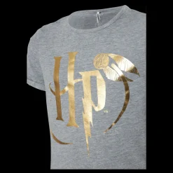 Name It Nkfharrypotter Axa Ss Top Wab Grey Melange Grå Discount