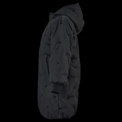 Outlet Name It Nkfmabel Long Down Jacket Black Svart