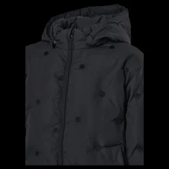 Outlet Name It Nkfmabel Long Down Jacket Black Svart