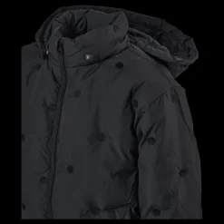 Outlet Name It Nkfmabel Long Down Jacket Black Svart