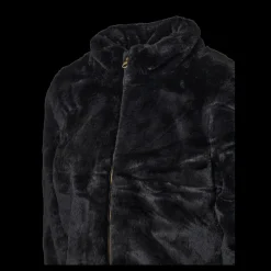 Name It Nkfmanette Faux Fur Bomber Jac Black Svart Clearance