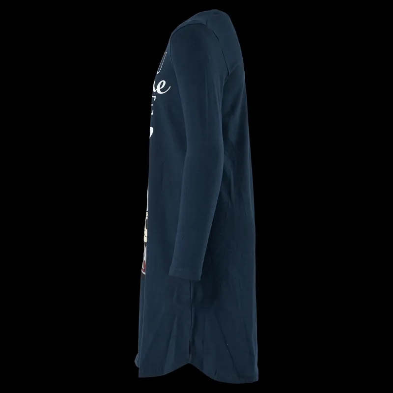 Discount Name It Nkfminnie Amelie Nightdress Wd Dark Sapphire Blå