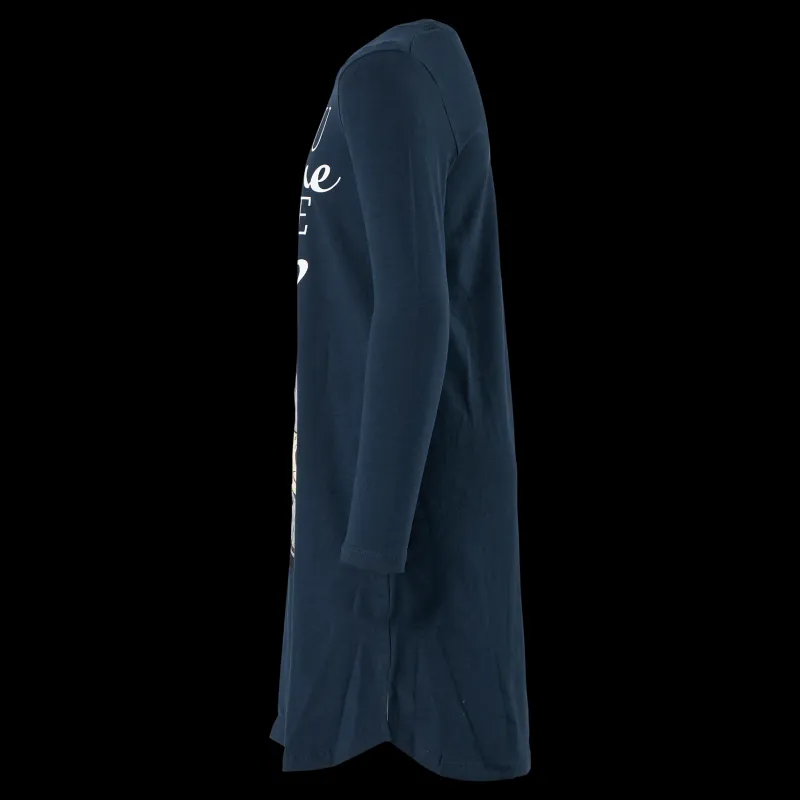 Discount Name It Nkfminnie Amelie Nightdress Wd Dark Sapphire Blå