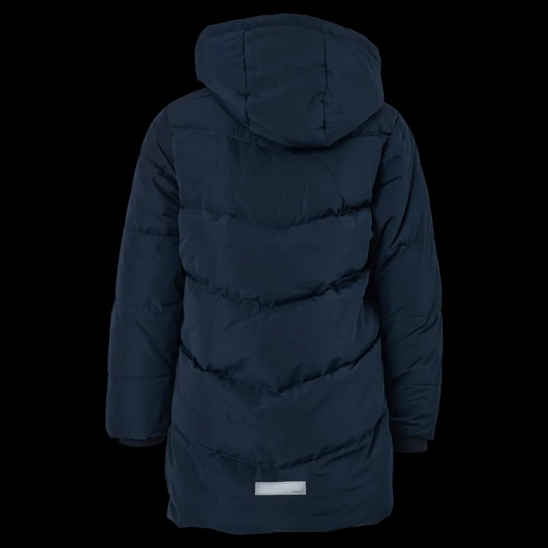 Name It Nkfmown Long Down Jacket 1fo Dark Sapphire Blå Clearance