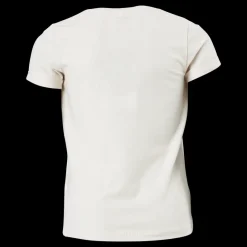 New Name It Nkfmtv Arina Ss Top Bfu Whitecap Gray Vit