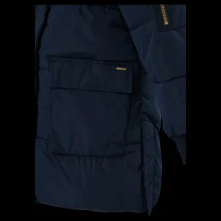 Name It Nkfmuso Long Puffer Jacket Cam Dark Sapphire Blå Outlet