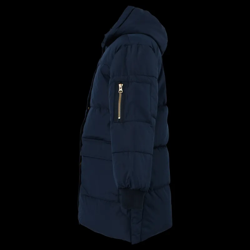 Name It Nkfmuso Long Puffer Jacket Cam Dark Sapphire Blå Outlet