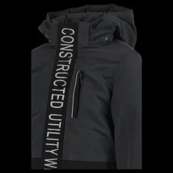 Clearance Name It Nkmmander Parka Jacket Black Svart