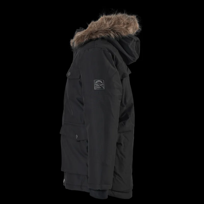 Clearance Name It Nkmsnow10 Jacket Black 4fo Black Svart