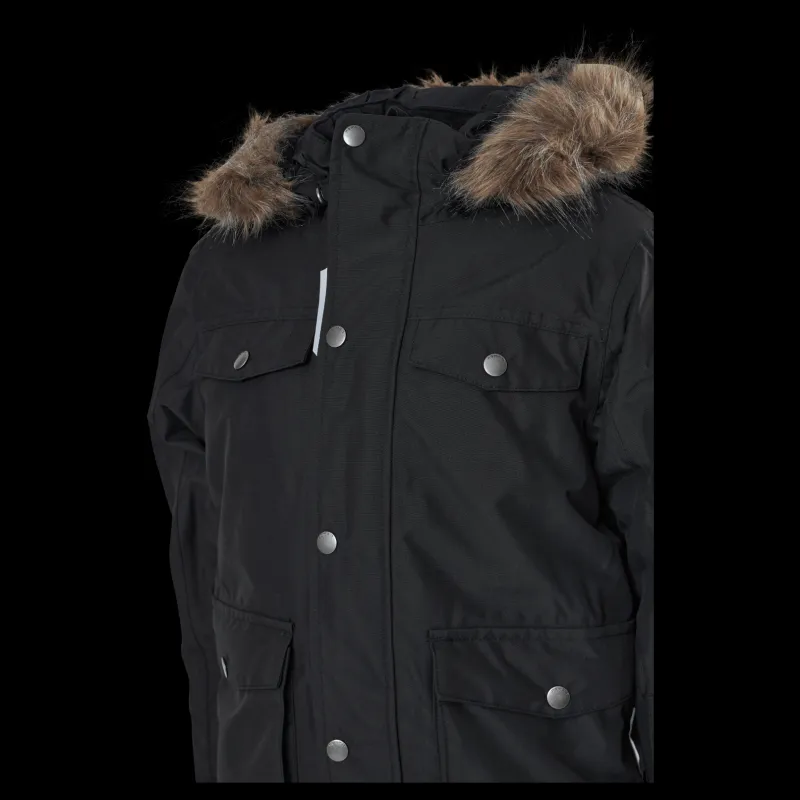 Clearance Name It Nkmsnow10 Jacket Black 4fo Black Svart