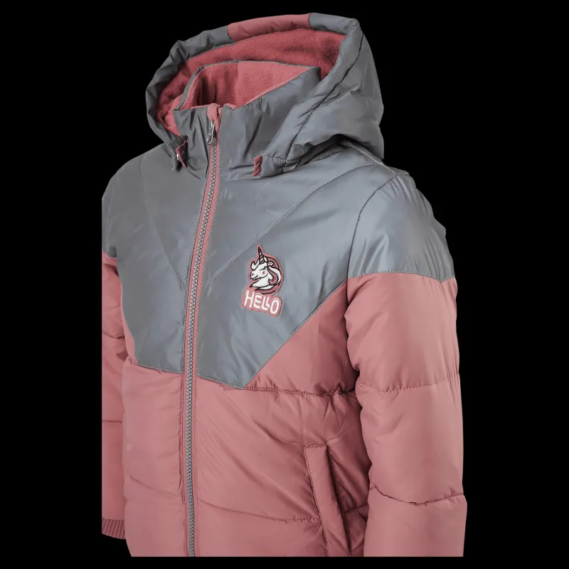 Online Name It Nmfmaren Reflective Puffer Jac Nostalgia Rose Rosa