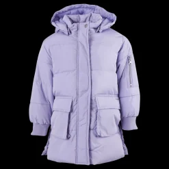 New Name It Nmfmuso Long Puffer Jacket Cam Lavender Lila