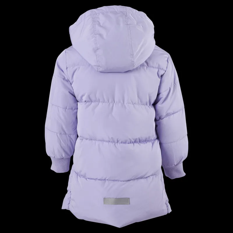 New Name It Nmfmuso Long Puffer Jacket Cam Lavender Lila