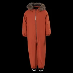 Name It Nmmsnow10 Suit 3fo Bombay Brown Orange Hot