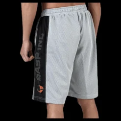 GASP No1 mesh shorts White/Black Vit och Svart