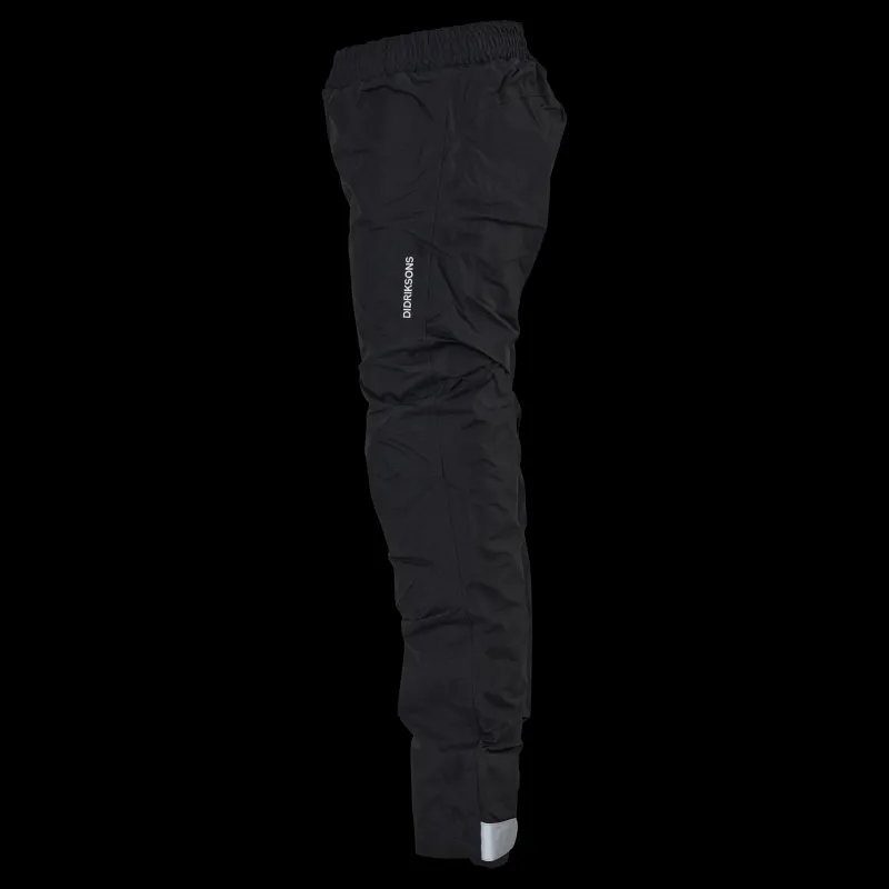 New Didriksons Nobi Kids Pants 6 Black Grå