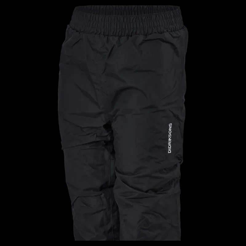 New Didriksons Nobi Kids Pants 6 Black Grå