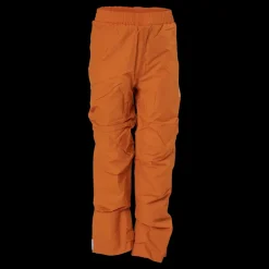 Didriksons Nobi Kids Pants 6 Burnt Glow Orange Discount