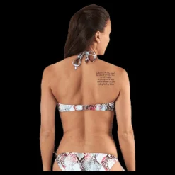 Pieces Noelle Bikini Bandeau Beige