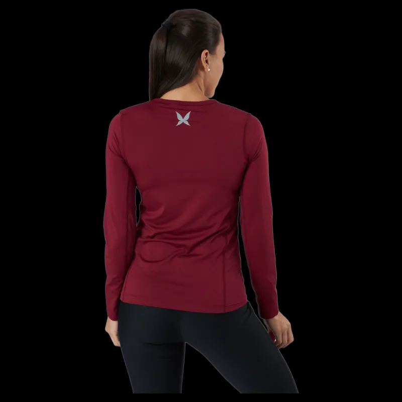 Kari Traa Nora Long Sleeve Fancy Röd