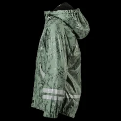 Lindberg Nordskog Fleece-Lined Rain Set Green Grön Sale