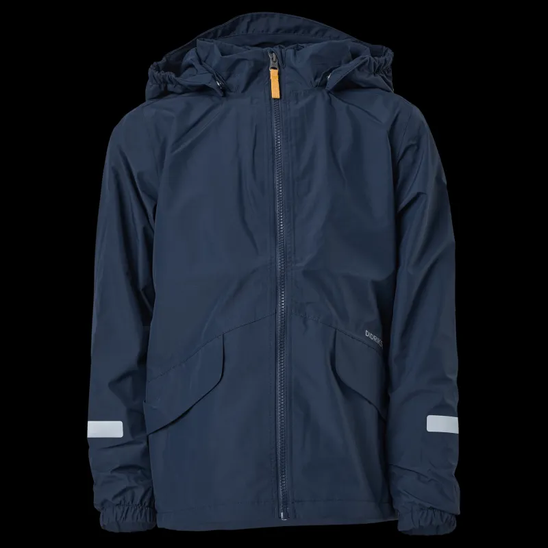New Didriksons Norma Kids Jkt Navy Blå