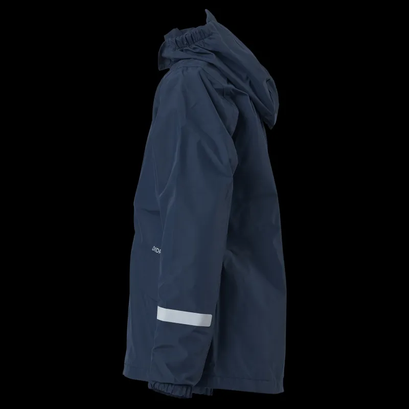 New Didriksons Norma Kids Jkt Navy Blå